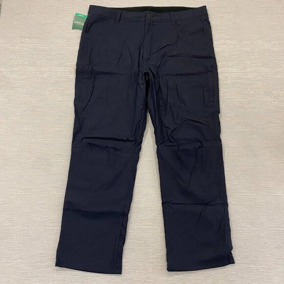 Orvis Fleece Lined Tech Pants Mens 38 x 30 Black Water Repellent Insulated - Picture 2 of 16